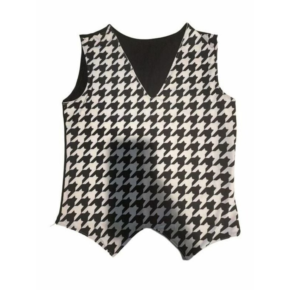 Costume Gallery Houndstooth Dance Costume Vest Style BA54A143 Medium Adult